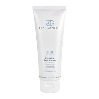 Puricode Purifying Peel & Mask 200 ml - maska złuszczająca z PHA do skóry z niedoskonałościami, opakowanie gabinetowe