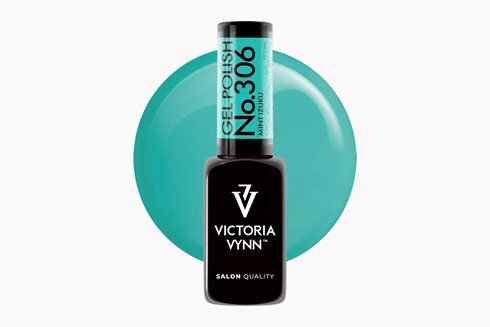 GEL POLISH 306 Mint Izuku 8 ml - lakier hybrydowy