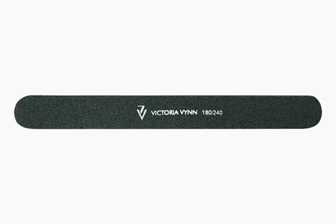 NAIL FILE 180/240 Black Straight - pilnik do paznokci