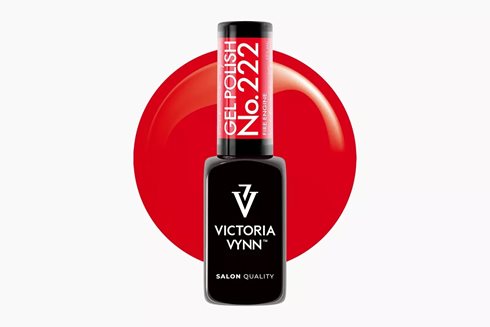 GEL POLISH 222 Fire Engine 8 ml - lakier hybrydowy
