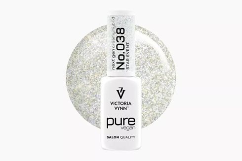 PURE VEGAN CREAMY HYBRID 038 Star Event 8 ml - lakier hybrydowy
