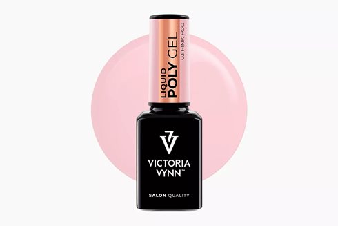 LIQUID POLY GEL 03 Pink Fog 15 ml - płynny akrylożel