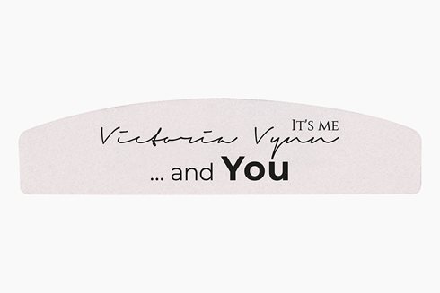 NAIL FILE 180/240 MINI 03 VV IT’S ME and You 25 pcs - pilnik do paznokci