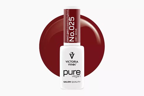 PURE VEGAN CREAMY HYBRID 025 Dry Wine 8 ml - lakier hybrydowy