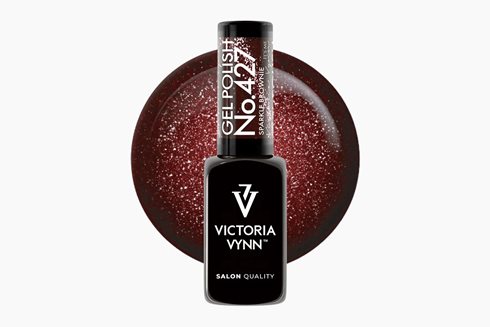 GEL POLISH 427 Cat Eye Sparkle Brownie 8 ml - lakier hybrydowy