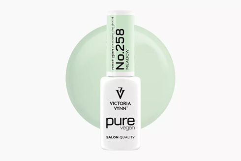 PURE VEGAN CREAMY HYBRID 258 Meadow 8 ml - lakier hybrydowy