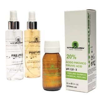 Piruvic Acid 20% 60 ml + PrePeel + PostPeel - peeling z kwasem pirogronowym