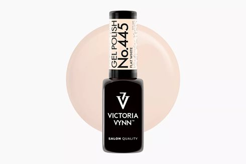 GEL POLISH 445 Flat White 8 ml - lakier hybrydowy