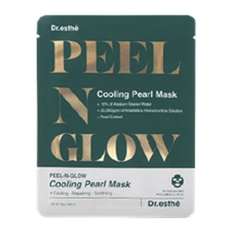 Peel-N-Glow Cooling Pearl Mask 5 x 25 g - biocelulozowa maska chłodząca