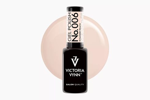 GEL POLISH 006 Powdery Peach 8 ml - lakier hybrydowy