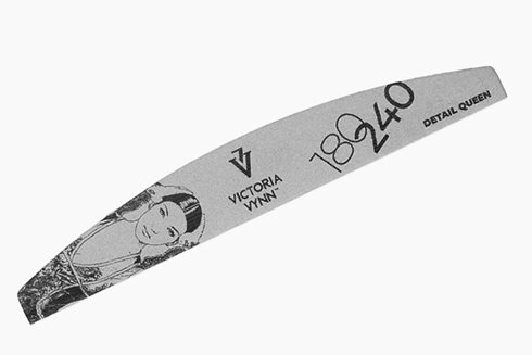NAIL FILE DETAIL QUEEN 1 pc Crescent 180/240 - pilnik do paznokci