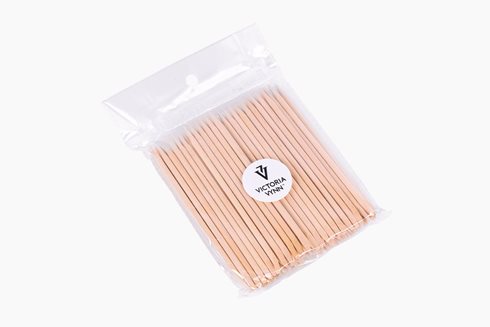 WOODEN STICKS 100 pcs - patyczki do manicure