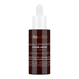 hyaluronic COPPER PEPTIDE mixlab serum 75 ml - serum Mixlab z peptydami miedzi i ektoiną (opakowanie gabinetowe)