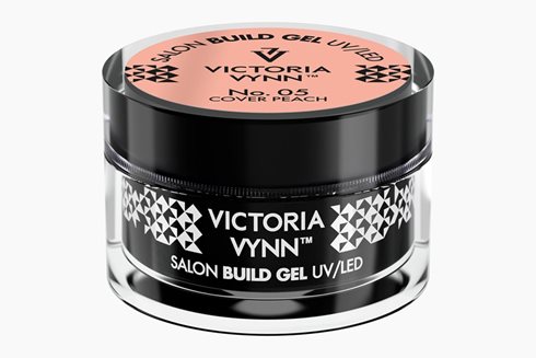 BUILD GEL 05 Cover Peach 50 ml - żel budujący samopoziomujący