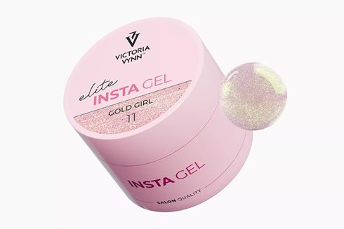 INSTA GEL 11 Gold Girl 40 ml - żel budujący samopoziomujący