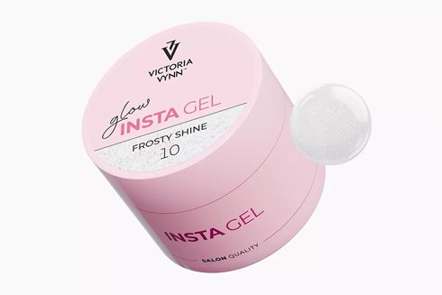 INSTA GEL 10 Frosty Shine 40 ml - żel budujący samopoziomujący