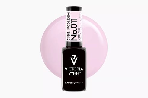GEL POLISH 011 Pastel Pink 8 ml - lakier hybrydowy