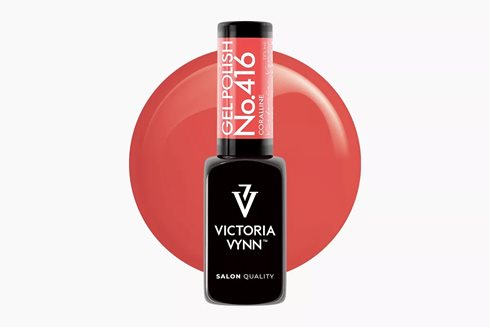 GEL POLISH 416 Coralline 8 ml - lakier hybrydowy