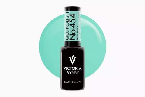GEL POLISH 454 Fresh Minty 8 ml - lakier hybrydowy