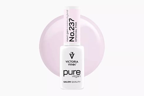 PURE VEGAN CREAMY HYBRID 237 Epochal Pink 8 ml - lakier hybrydowy