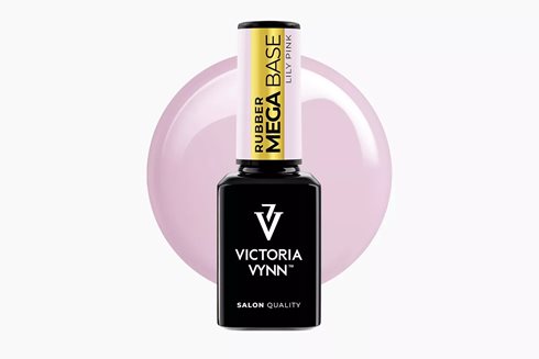 MEGA BASE Lily Pink 15 ml - baza hybrydowa do nadbudowy