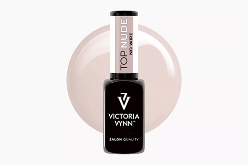 GEL POLISH TOP Nude No Wipe 8 ml - top hybrydowy