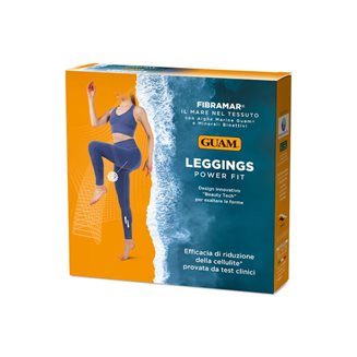 GUAM Power Fit Legginsy Cobalt Blue S-M - legginsy wyszczuplająco-modelujące