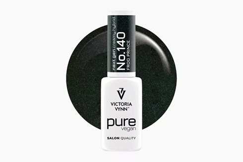 PURE VEGAN CREAMY HYBRID 140 Frog Prince 8 ml - lakier hybrydowy