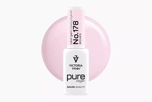 PURE VEGAN CREAMY HYBRID 178 Riches 8 ml - lakier hybrydowy
