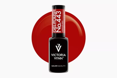 GEL POLISH 443 Timeless Red 8 ml - lakier hybrydowy
