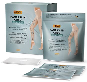 GUAM PantaSlim Cryo 3 zabiegi - getry wyszczuplająco-chłodzące ze spodniami sauna