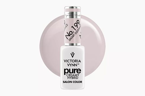 PURE CREAMY HYBRID 199 Smart Elegance 8 ml - lakier hybrydowy
