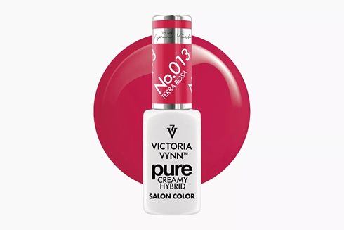 PURE CREAMY HYBRID 013 Terra Rossa 8 ml - lakier hybrydowy