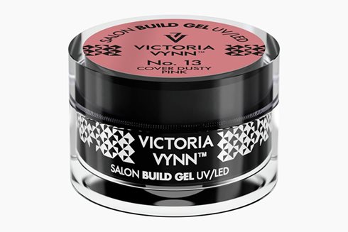BUILD GEL 13 Cover Dusty Pink 15 ml - żel budujący samopoziomujący