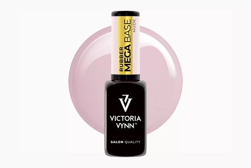 MEGA BASE Nude 8 ml - baza hybrydowa do nadbudowy
