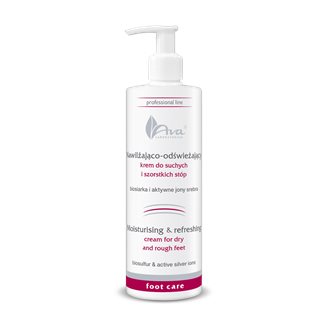 Krem do stóp z biosiarką i jonami srebra 200 ml - krem nawilżająco-odświeżający