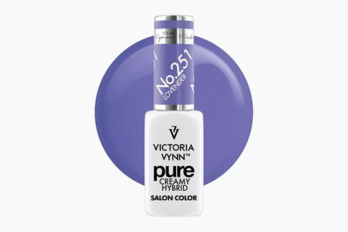 PURE CREAMY HYBRID 251 Lovender 8 ml - lakier hybrydowy