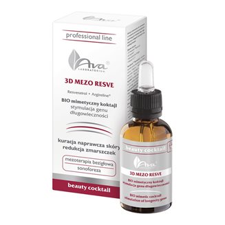 3D Mezo Resve 30 ml - koktajl biomimetyczny z resweratrolem i Argireline®