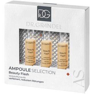 Ampułki Beauty Flash 3 x 3 ml - ampułka wyrównująca koloryt, na rozszerzone pory i zaczerwienienia