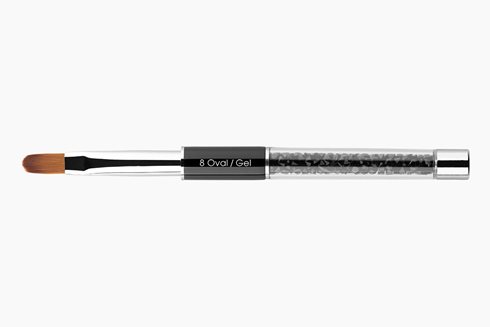 OVAL GEL BRUSH 8 - pędzel do żelu