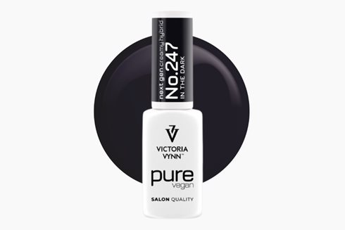 PURE VEGAN CREAMY HYBRID 247 In the Dark 8 ml - lakier hybrydowy