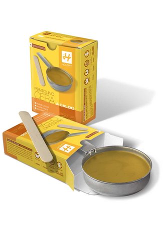 Wosk twardy naturalny 120 g - wosk na gorąco do depilacji małych partii