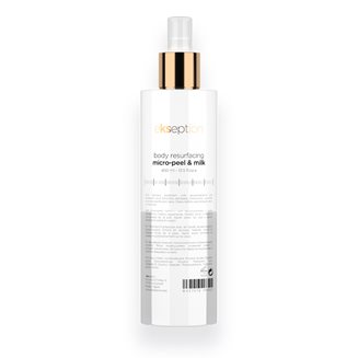 body resurfacing peel & milk 400 ml - dwufazowy balsam złuszczający do ciała w sprayu
