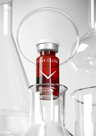 F-EYE GLOW 5 ml - mezokoktajl rozświetlający okolicę oczu z FGF i tetrapeptydem