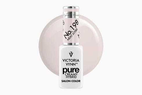 PURE CREAMY HYBRID 198 Neat Attire 8 ml - lakier hybrydowy