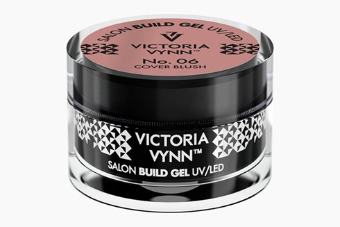 BUILD GEL 06 Cover Blush 15 ml - żel budujący samopoziomujący