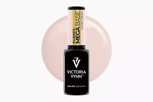 MEGA BASE Cover Cream 8 ml - baza hybrydowa do nadbudowy