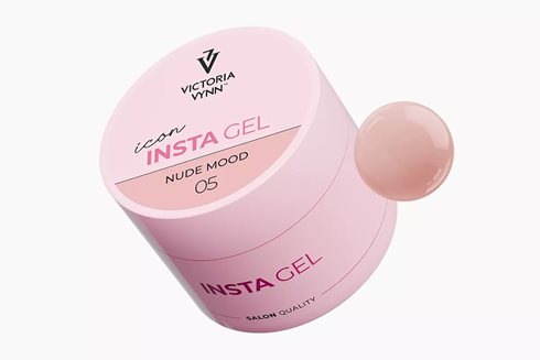 INSTA GEL 05 Nude Mood 40 ml - żel budujący samopoziomujący